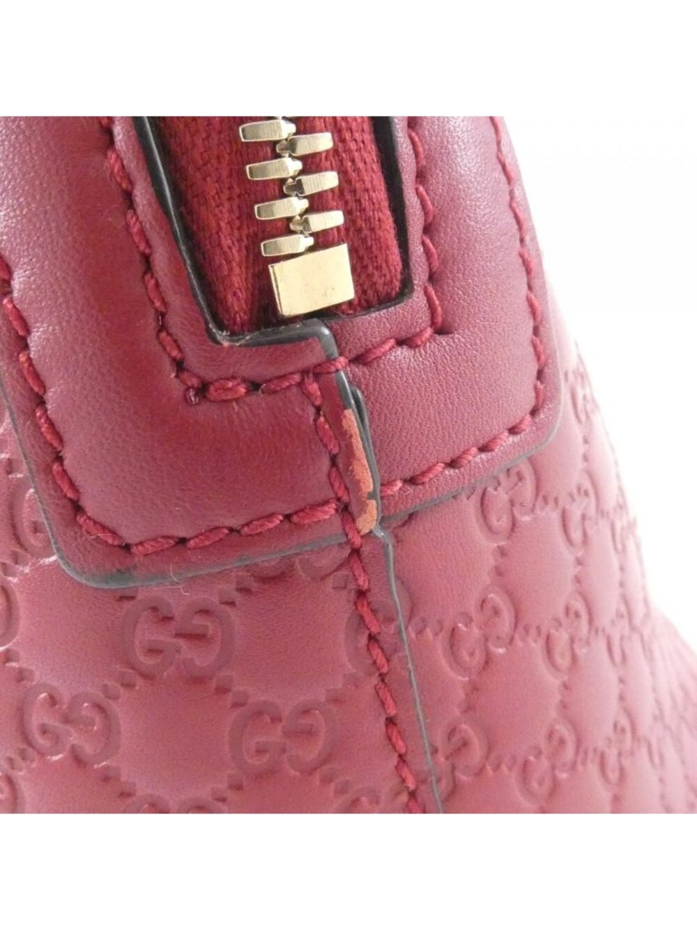 Gucci Bag Handbag Red - Picture 5 of 10